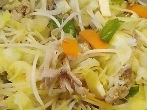 豚肉とイカの野菜炒め